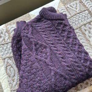 Irish crew neck sweater